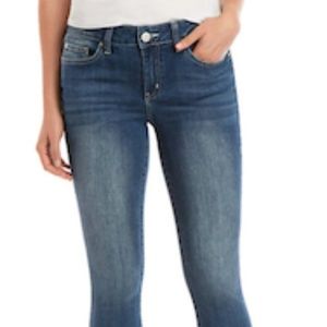 NEW Directions Stars & Stripes Back Pocket with Roll Cuffs, size 10